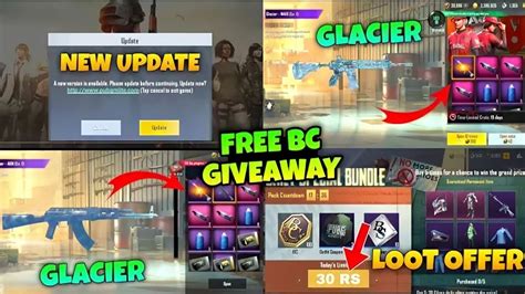 Free Bc मलग Pubg Lite New Update Glacier Back In Pubg Lite