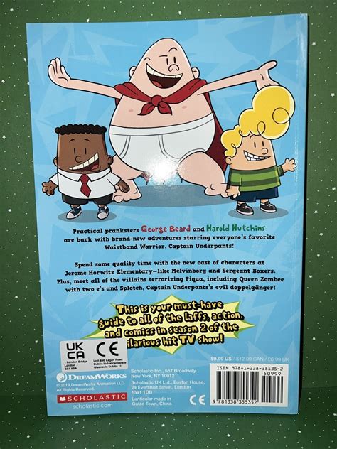 The Epic Tales Of Captain Underpants Prank Power Guidebook By Kate