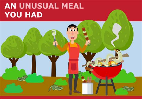 IELTS TOPIC An Unusual Meal You Had