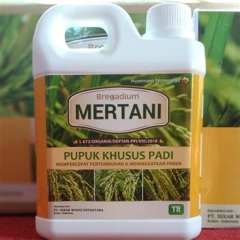 Jual Pupuk Organik Cair BREGADIUM MERTANI Khusus PADI Shopee Indonesia