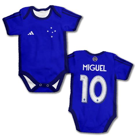 Conjunto Baby Do Cruzeiro C Nome Personalizado Produtos Elo