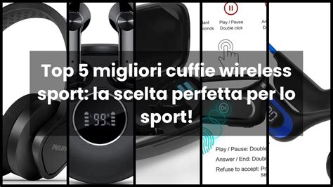 Cuffie Wireless Sport Top 5 Migliori Cuffie Wireless Sport La Scelta