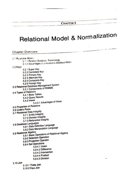 Solution Database Management System Chapter Relational Model And