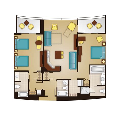 Bay Lake Tower Dvc Studio Floor Plan Viewfloor Co