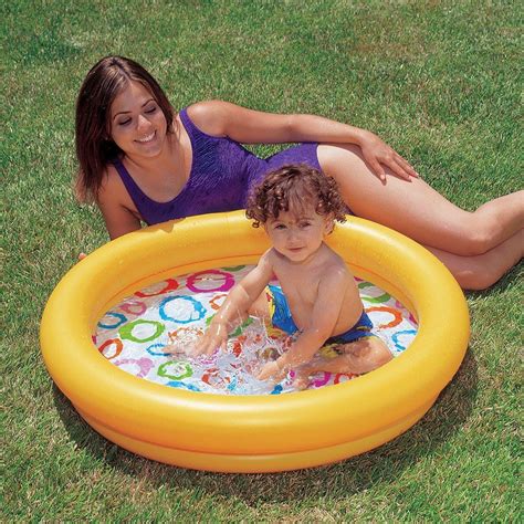 Mini Piscina Infantil Banheira Infl Vel Nautika Litros Submarino