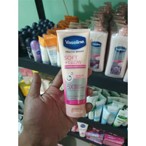 Jual Vaseline Healthy Bright Vitamin Body Serum Soft Glow Ml