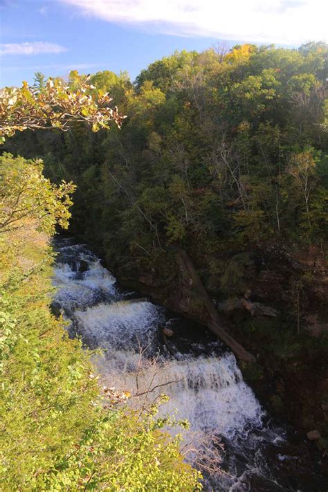 Willow Falls Wide Waterfall Restored To Its Natural State