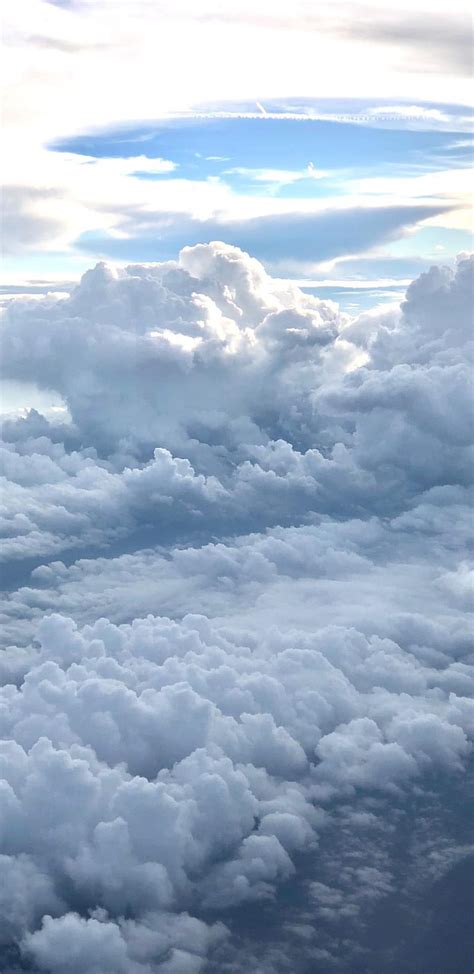 Nubes Nube Cielo Azul Blanco Fondo De Pantalla De Tel Fono Hd Peakpx