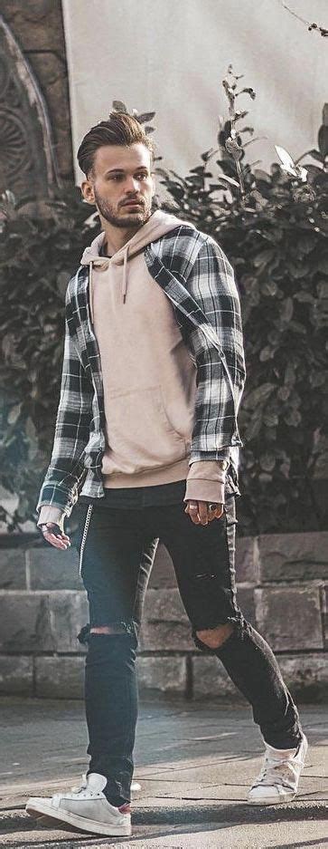 Hannesjocarter Fall Street Style Combo With A Plaid Flannel Shirt