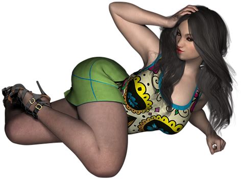 Download Plus Size Sexy Girl Woman Pose Model 3d Photo Shoot