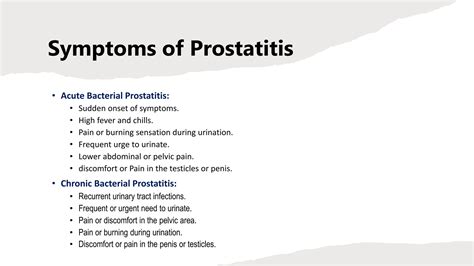 Prostatitis Explained Symptoms Causes And Treatment Guide Ppt