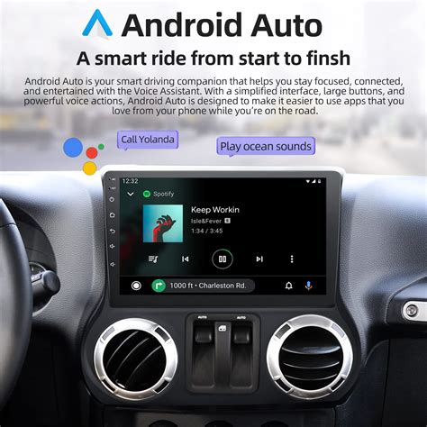 Nhopeew Inch Android Car Radio Carplay For Jeep Wrangler