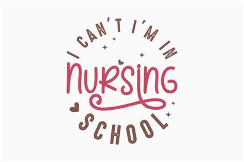 Retro Nurse Quote Svg I Can T I M In Nur Graphic By Svg Box Creative