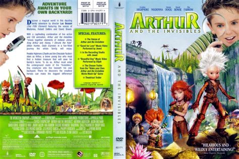 Arthur and the Invisibles (2006) R1 DVD Cover - DVDcover.Com