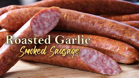 How To Make A Roasted Garlic And Smoked Sausage Youtube