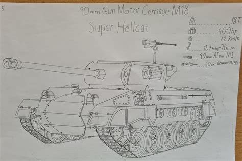 hellcat drawing rtanks