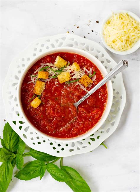 Fresh Tomato Basil Soup Recipe - Intentional Hospitality