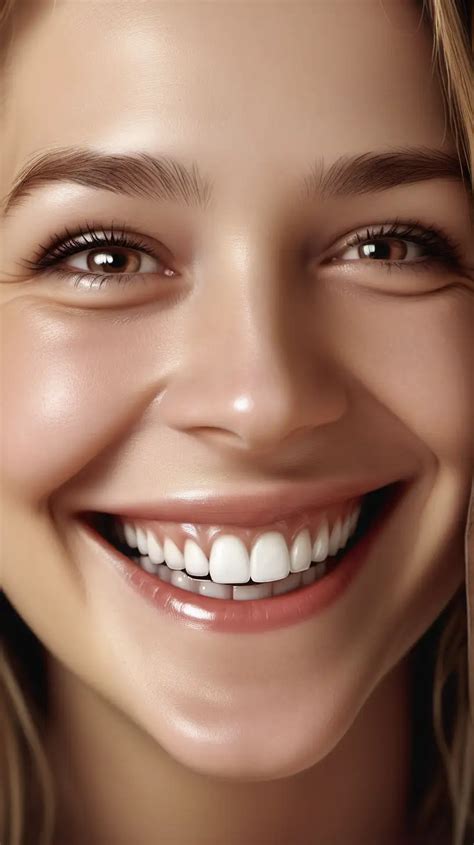 Joyful Woman With Radiant Smile Realistic CloseUp Portrait MUSE AI