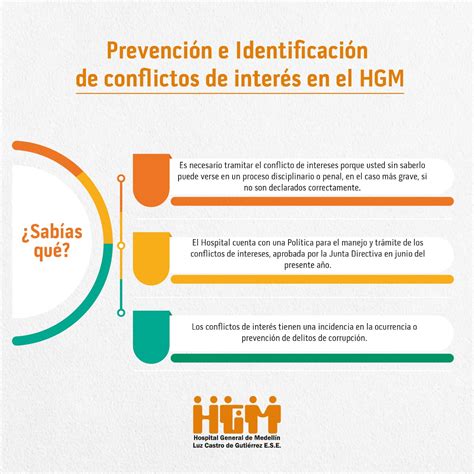 Prevención e identificación de conflictos de interés en el HGM y cómo