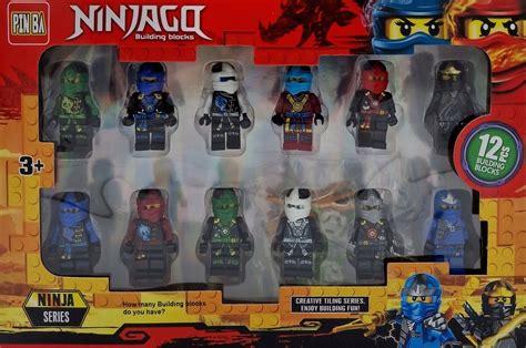 NINJAGO ZESTAW 12 FIGUREK FIGURKI NINJA KLOCKI 13245763508 Allegro Pl