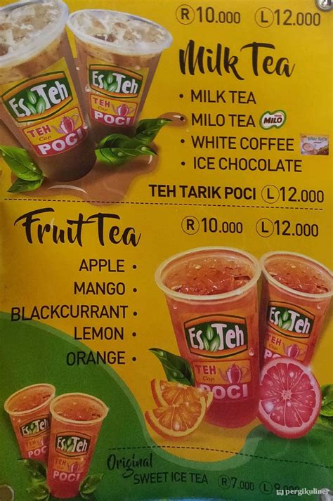 Selalu Diperbarui Menu Teh Cap Poci Tanjung Duren