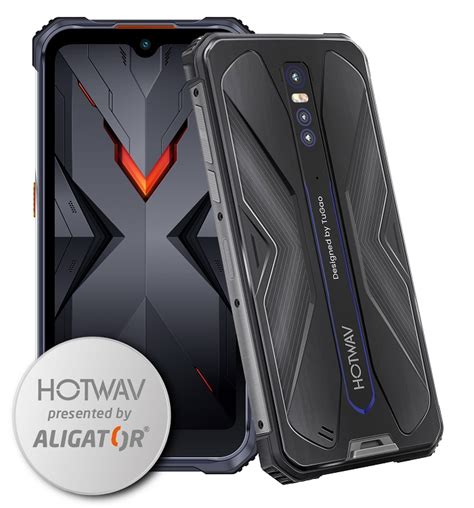 Aligator Hotwav Cyber 9 PRO eXtremo Outdoor 8GB 128GB NFC černý