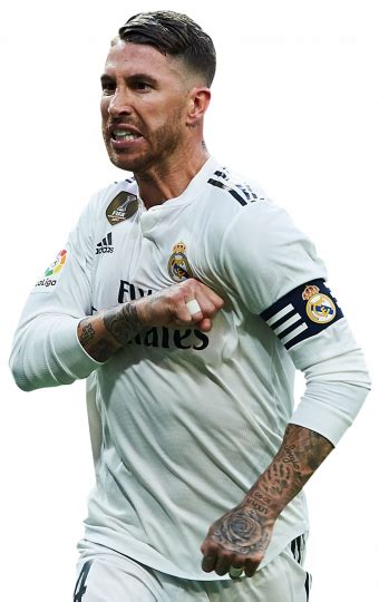 Sergio Ramos Real Madrid Football Render Footyrenders