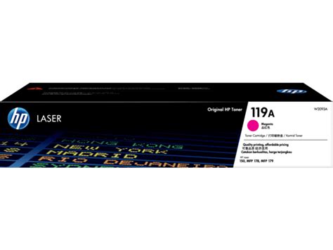 HP 119A Magenta Original Laser Toner Cartridge W2093A Shop HP