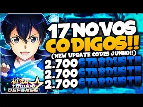 LANÇOU 17 NOVOS EXCLUSIVOS CODES SECRETOS no ALL STAR TOWER DEFENSE