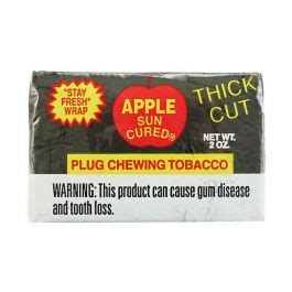 Order Apple Thick 2oz Plug Chewing Tobacco Northerner US