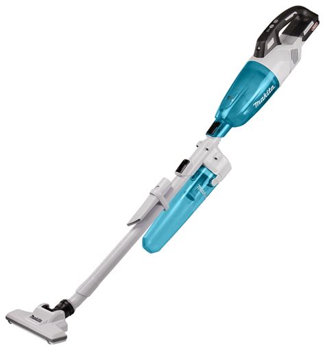 Makita V Max Steelstofzuiger Wit Witte Uitvoering Met Blauwe