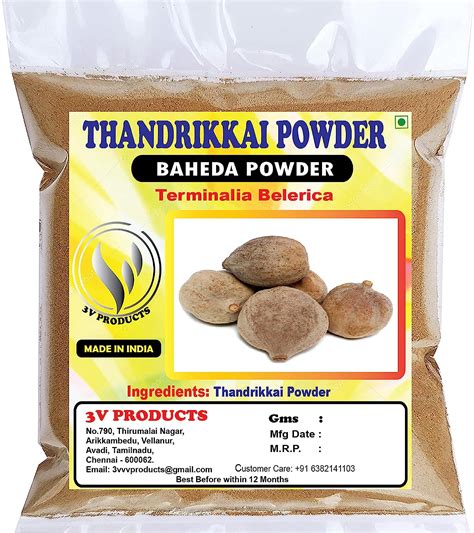 Buy Thandrikkai Powder 200g Baheda Terminalia Bellarica Bahera