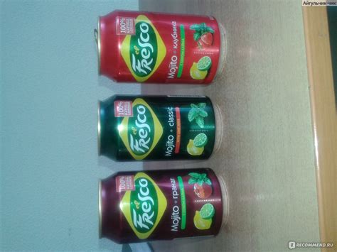 Газированная вода El Fresco mojito strawberry - «Лимонад, угодивший ...