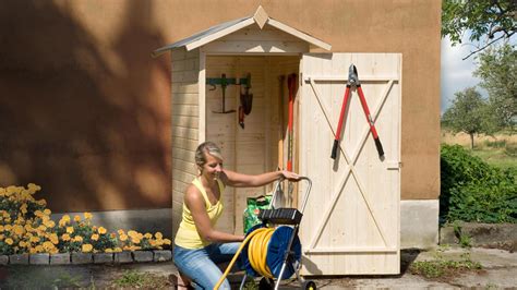 Aufbewahrung für Gartengeräte kaufen WEKA Holzbau