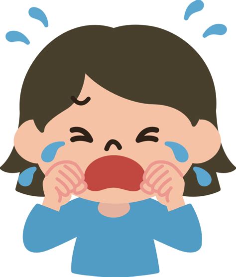 Crying Female 4 Openclipart