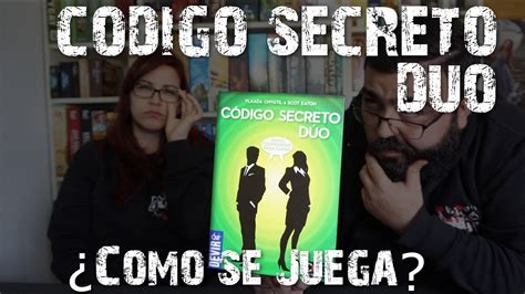 Código Secreto Dúo Cómo se Juega Devir YouTube