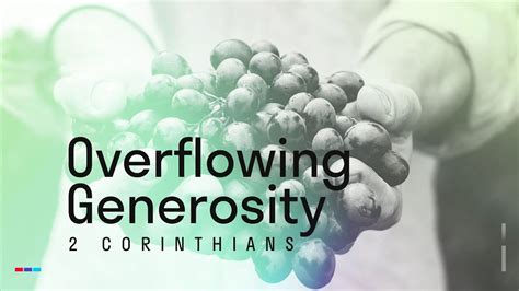 Overflowing Generosity Matt Bissonnette Youtube