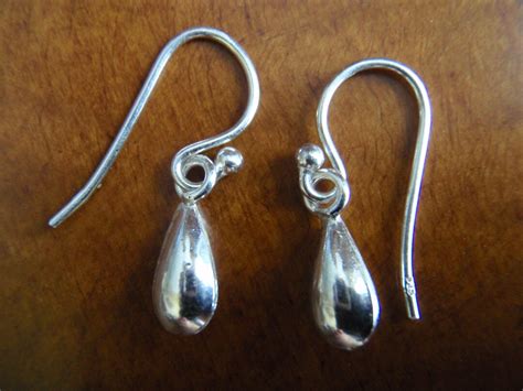 Sale Only 2500sterling Silver Dew Dropdrop Dangle Earrings Etsy