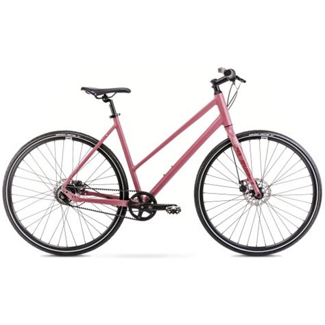 Dviratis Romet Mistral D Dark Pink Bikko Lt