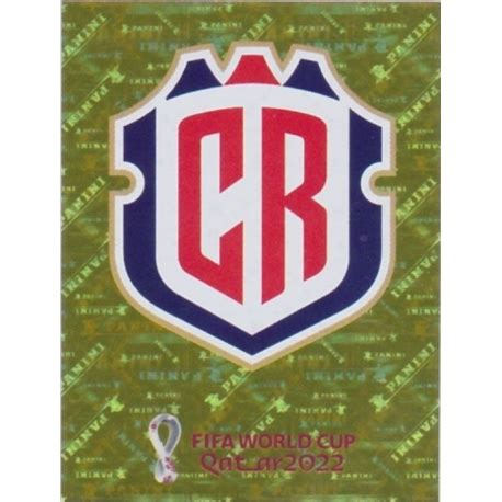 Venta Cromo De Emblem Costa Rica Panini Mundial Qatar Espa A