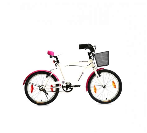 BICICLETA BACCIO MISS IPANEMA ROD 20 BLANCO El Honguito Hogar