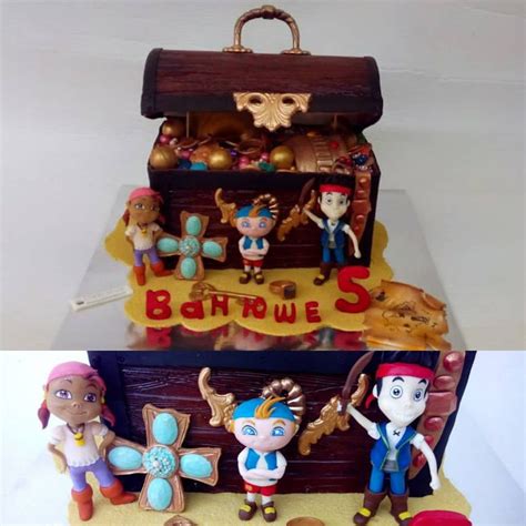 Jake And Neverland Pirates Cake - CakeCentral.com