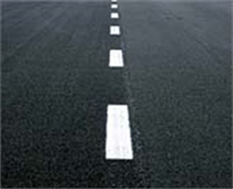 Asphalt Road with Dashed White Line | Green Groundswell