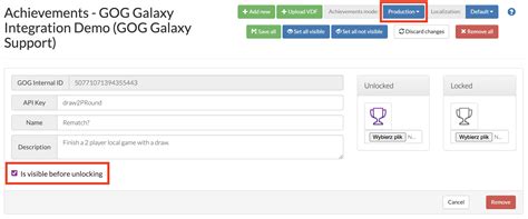 Statistics and Achievements - GOG Developer Docs