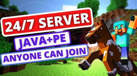 Minecraft Live Java Pocket Edition 247 Online Smp Everybody Can