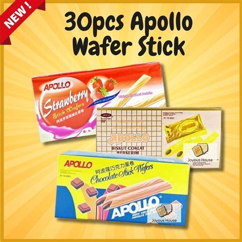 Pcs X G Apollo Chocolate Wafer Stick Cream Stick Wafer