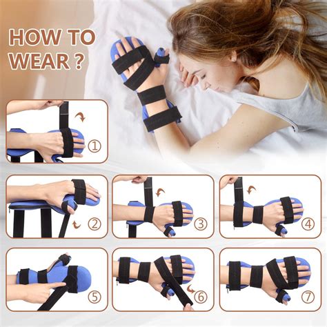 Scurnhau Resting Hand Splint - Finger Support for Stroke Recovery