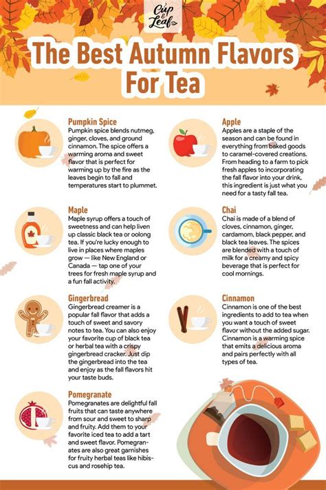 Fall Flavors Discover The Perfect Tea Infusions For Autumn