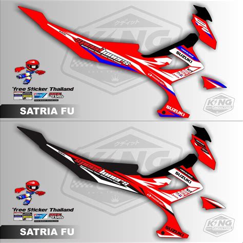 Jual Striping Satria Fu Facelift Variasi Striping Satria Fu