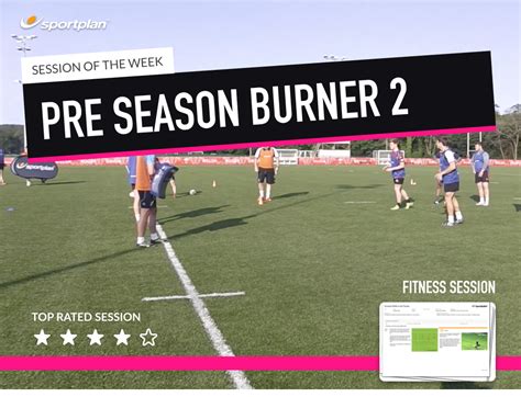 Pre Season Burner 2 Rugby Lesson Plan Session Plan Sportplan